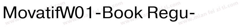 MovatifW01-Book Regu字体转换